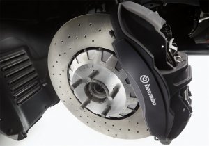 Ford Mustang Brake Kit - Front - Ford Racing - GT350R Brake Upgrade Kit - Black - `15-`21